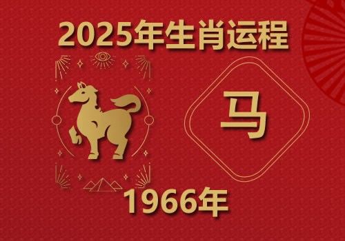 1966年属马人2025年全年运势(今年多大)