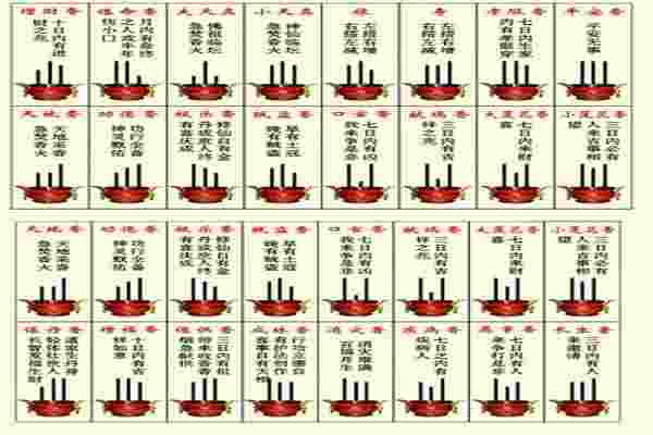 看香火全图二十四图_清晰香谱二十四法图图解-第2张-民俗文化-玉仓库