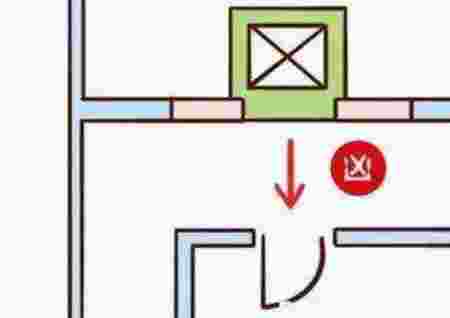 电梯对门口风水好吗